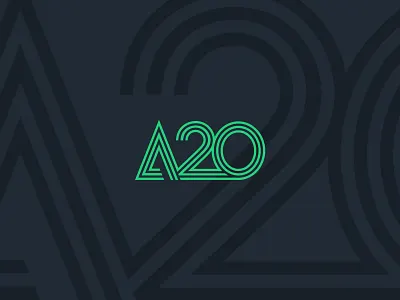 A20 Logo a20 agency brand brand design brand identity branding logo design logo design concept visual identity