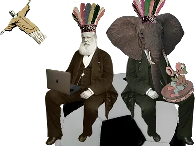 Ala Brasileira branding collage collage art collageart design illustration web website