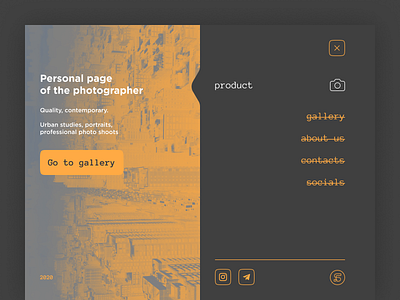 Daily UI :: 003 | Landing Page dailyui design landing minimal ui ux web