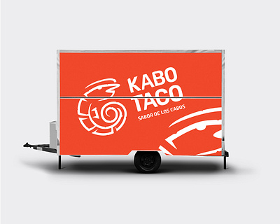 KABO TACO brand branding clean colorful concept flat food truck icon logo logo design logo mark ui