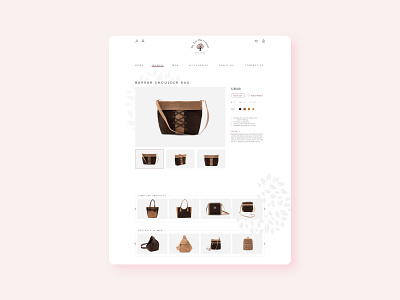 The Tree Bag Company checkout bags branding catalogue eco friendly elegant minimal online shop online shopping online store shopping cart webdesign whitespace