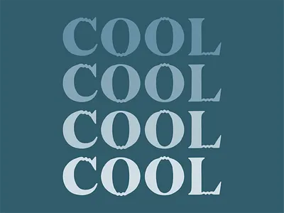 Cool Cool Cool daily drawing design graphic design hand lettering handlettering illustration lettering type typography