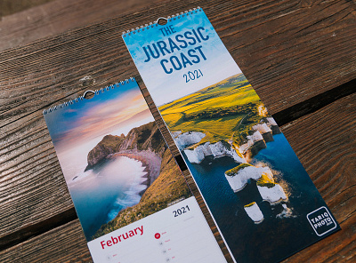 2021 Calendar 2021 calendar calendar design coast design dorset etsy etsy shop graphic design jurassic landscape nature photography print print design seascape slim wall calendar tariqphoto wall