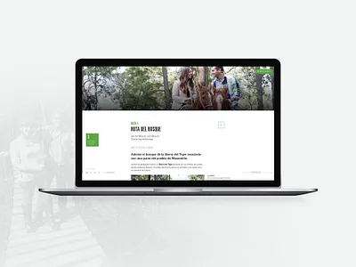 Greenforest - Routes Detail design development ecommerce uxui web website