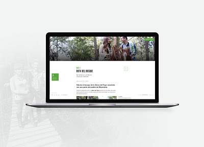 Greenforest - Routes Detail design development ecommerce uxui web website