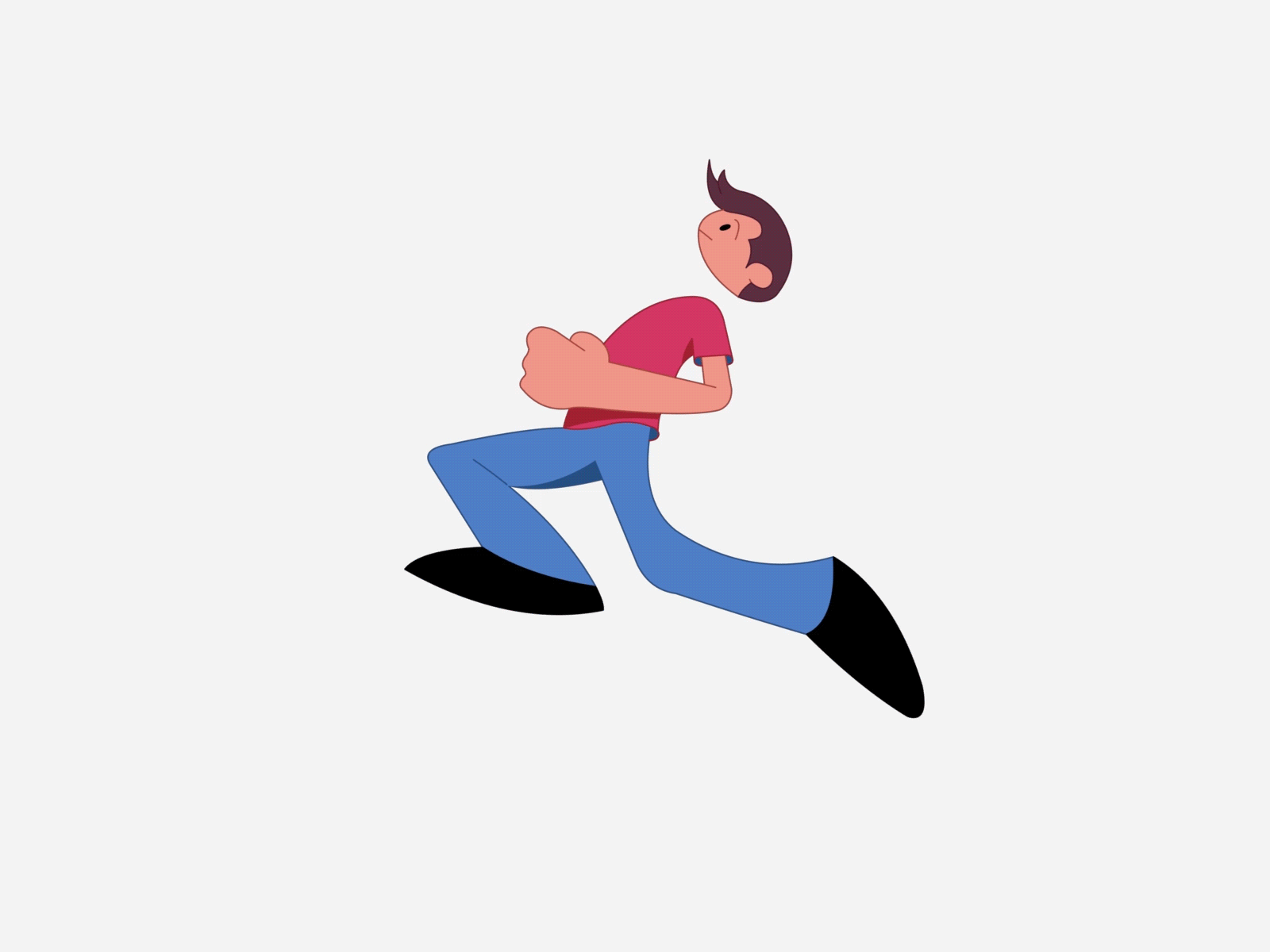 run cycle 2d animation aftereffects character harmony motion graphics runcycle toonboom