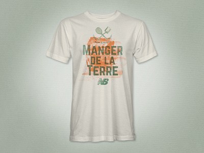 New Balance Tennis – Roland Garros french open graphic design illustration sports branding t shirt design tennis