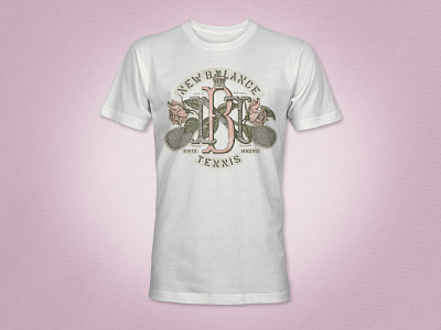 New Balance Tennis – Wimbledon graphic design illustration sports branding t shirt design tennis