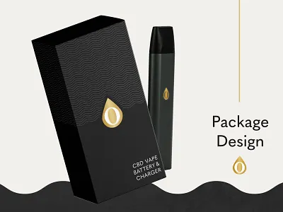 Vape pen battery and charger package box design box box mockup brand cannabis cannabis branding cannabis logo cbd cbd branding cbd oil dark hemp marijuana oil package design packaging sleek smoke vape vape pen weed