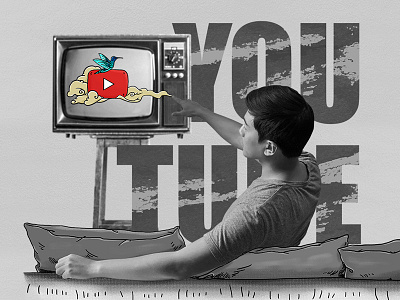 Youtube bird branding design graphics illustration illustrations photo youtube