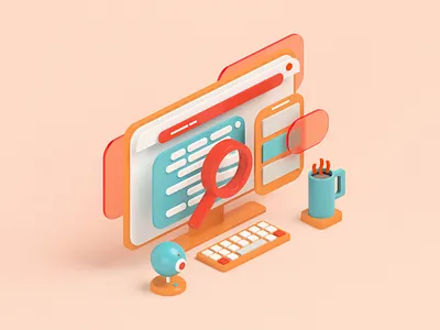 Search 3d illustration maya webdesign