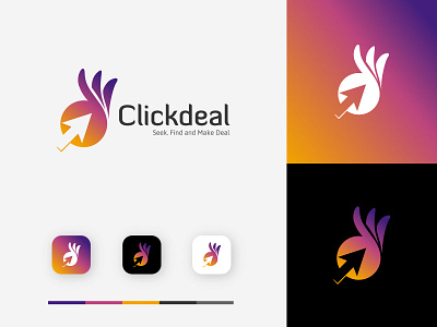 eCommerce Shop logo Design color idea design graphic identity illustrator logo print ui victor web