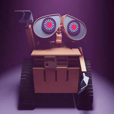 Wall_E blender blender 3d design illustration movie