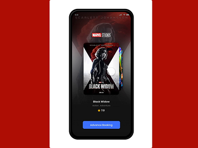 Movie Ticket Booking Interaction animation app design designboatuiuxschool interaction interaction design minimal productdesign ui ux