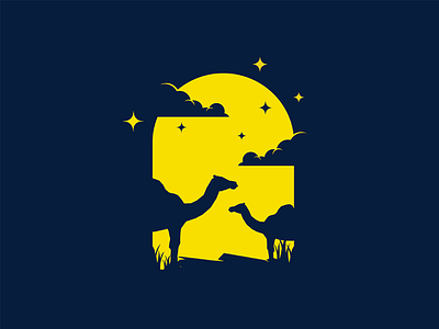 Camel 2d anima animals character dribbble dribbble best shot flat illustration illustrator l animal ar mongolia night t animal illustration