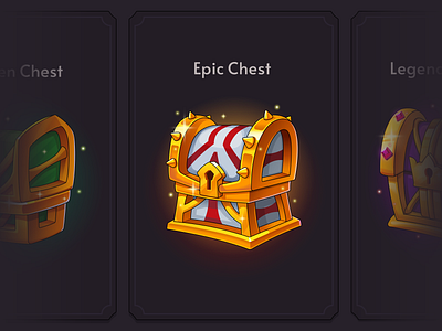 fantasy rpg chest 3 asset chest fantasy game layerlab rpg shop