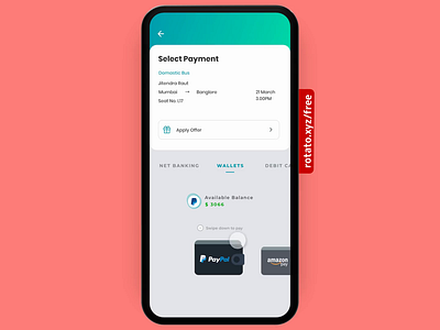 E-wallet payment flow animation design microinteraction ux