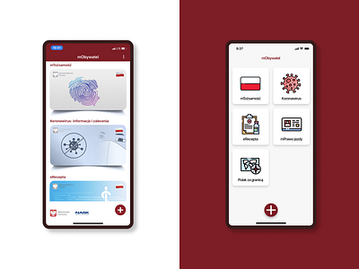 mObywatel - PL Citizens' Application app design figma ios ui ux