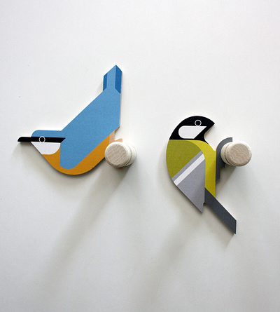 Nuthatch & Great Tit wooden wall hooks 45degrees bird birds boomklever cnc dutch design geometric geometric design great tit koolmees nuthatch vector vogels walldecor walldecoration wallhooks wood wooden