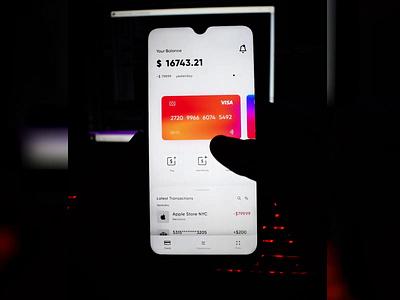Finance App Visual Interaction 2.0. andorid animation app app design banking banking app cards ui credit card dashboard interaction interaction design ios mobile ui money paypal protopie protopie5.0 prototype uiux vector illustration