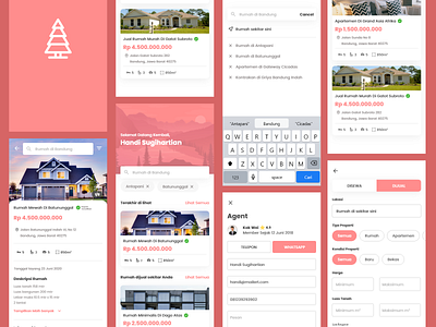 Property Marketplace Exploration adobe xd app clean design marketplace property ui ux