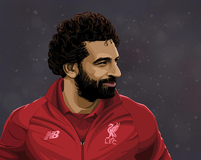 mohammad salah adobe adobe illustrator adobe photoshop art champion flat illustration illustration illustrator liverpool mosalah photoshop vector vector art vector illustration