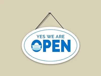 yes we are open adobe photoshop design graphic design simple vector