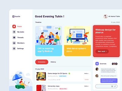 Dashboard Design app colors concept dashboard dashboard app dashboard ui design extension flat meeting minimal office schedule team ui vector web web app web app design website design