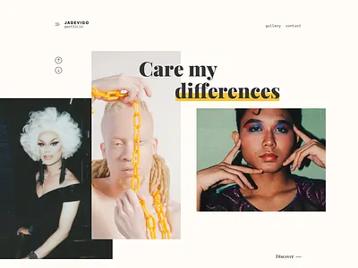 Portfolio brand branding design differences illustration product tolerance typography ui uidesigner uiuxdesign ux webdesign