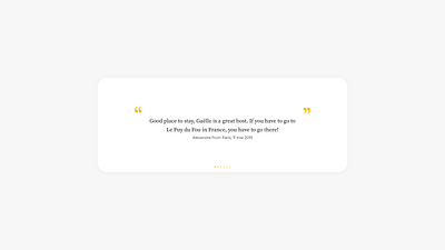 DailyUI 039 Testimonial 039 39 application daily 100 challenge daily ui daily ui 039 dailyui dailyui 39 design testimonial ui