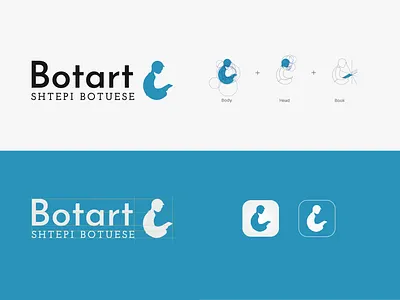 Botart Logo app branding design icon icon design iconography illustration illustrator logo rebranding redesign typography vector