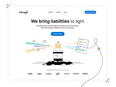 LitLingo animation design illustration line animation minimal path animation ui user experience user interface ux webdesign website