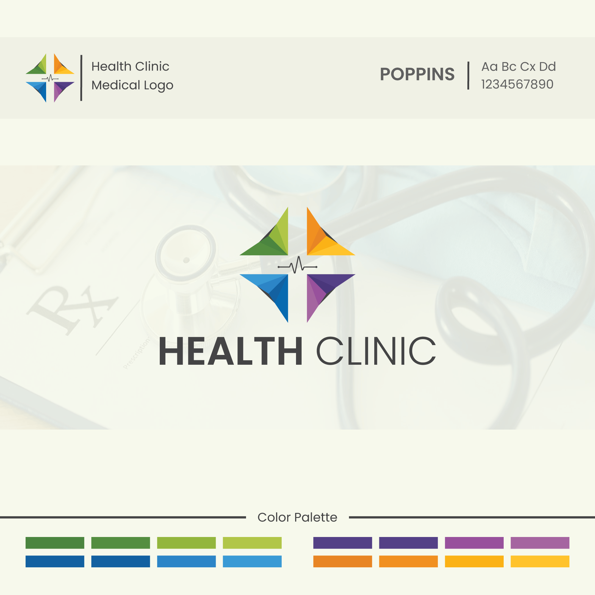 Health Clinic Medical Logo Template abstract app application care center clinic community company computer consulting doctor group health heart hospital medical medical center medical service medical tech nature team