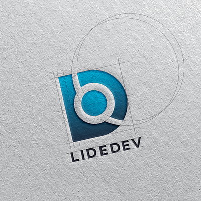 Redesign Logo LideDev branding design illustration inpiration logo typography vector