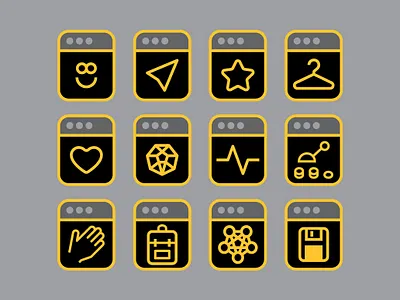 icons branding design illustration logo vector