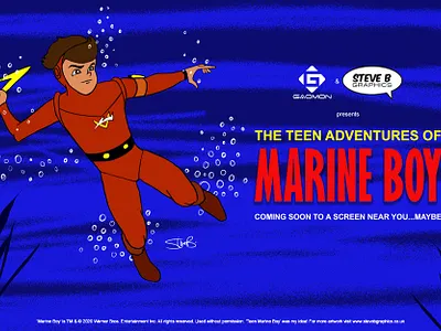 Teen Marine Boy! branding cartoon character design design graphic design illustration vector artwork