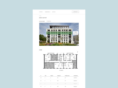 Website concept of club house apartments architecture concept house landing landingpage ui ux webdesign website