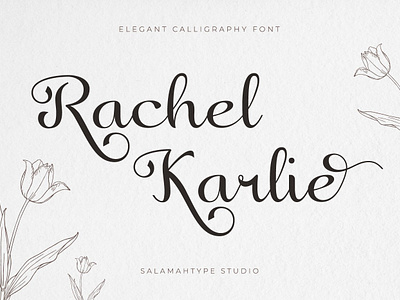 Rachel Karlie - Script Font