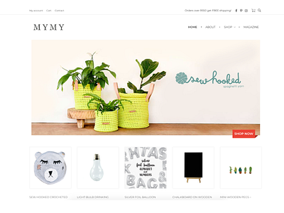 MyMy ecommerce online store uidesign webdesign website design website designer wordpress