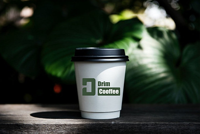 (Mockup Mug) Drim Coffee letter D logo coffelogo dribbble letter logo letterlogo logocoffee logodesign logomockup logomonogram mockup design mockupdesign mockuplogo mockupsign mockupsignage monogram logo