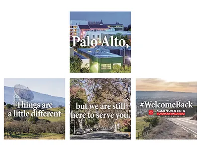 Reopening During Covid19 Social Campaign branding palo alto photography social media toyota