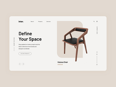 furniture website branding design designs flat furniture furniture store furniture website minimal modern ui ux uxui website