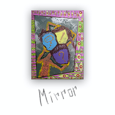 #44 - Mirror abstract abstract art art artist artwork colors colour concept painter painting