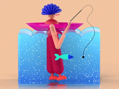 Letter F 36daysoftype 36daysoftypea 3d characterdesign design illustration letter typography