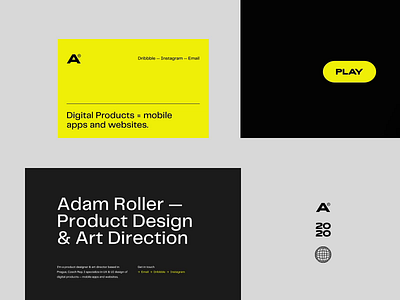 Portfolio 2020 after effect branding concept digital figma illustration ios landing page logo one page personal portfolio product design sketch typography ux ui web webdesign website