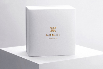 Branding Momu - Packaging accessory store box design female accessories female brand gold jewelry jewelry logo jewelry packaging jewelry shop jewelry store logo logo accessories logotype package packagedesign packaging woman woman packaging