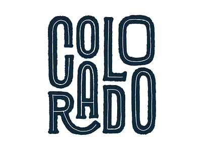 Colorado Lettering colorado handlettering lettering procreate type typography