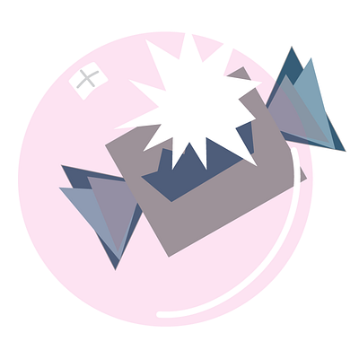 double bubble digital illustration illustration vector art
