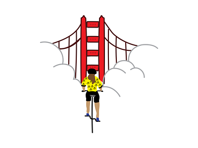 Bike be happy 100daychallenge 100daysofillustration bike bike ride biker design illustration illustrationoftheday illustrator mental mental health san francisco sketch sketches