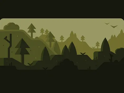 Elemental Deskpad: Earth adobe deskpad earth flat vector forest forests green illustration illustrator mousepad vector wallpaper wallpaper design